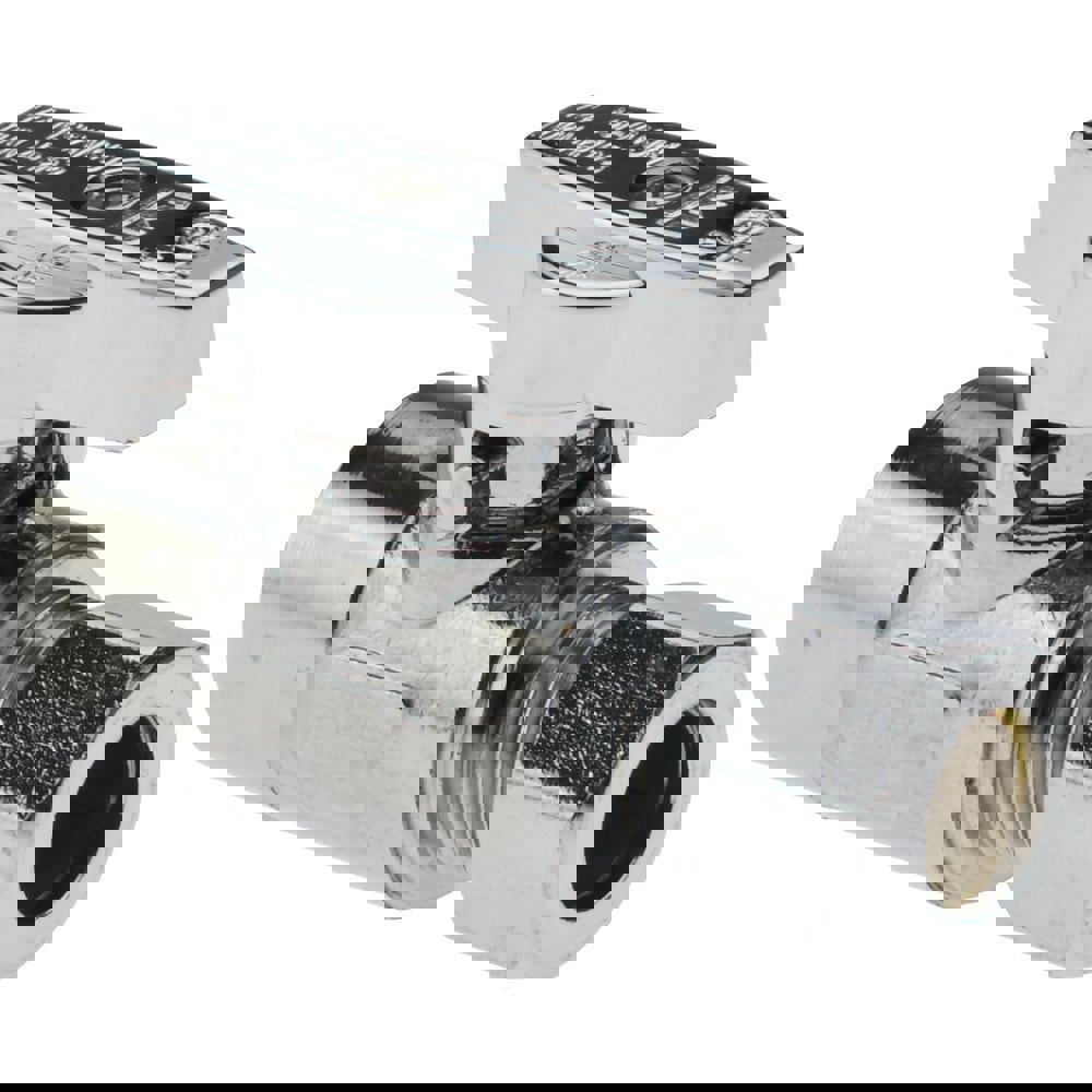 FIP 3/8 Inlet, 125 Max psi, Chrome Finish, Brass Water Supply Stop Valve